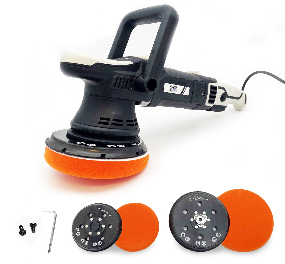 Autojack 150mm Dual Action Car Polisher with Digital Speed