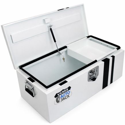 Autojack Van Safe Storage Chest Tool Box Site Security 355mm
