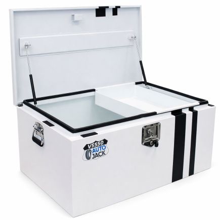 Autojack Van Safe Storage Chest Tool Box Site Security 550mm