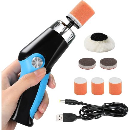 Autojack USB Mini Car Polisher 60W 8500RPM Electric Buffer Polishing Detailing Machine