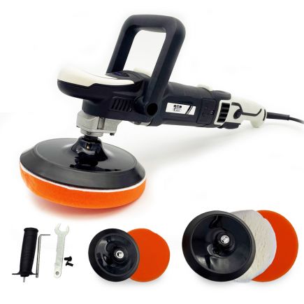 Autojack 180mm Rotary Car Polisher with Digital Speed