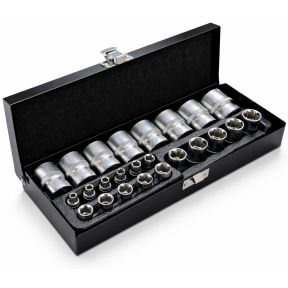 Autojack 24 Piece Imperial Socket Set 1/2