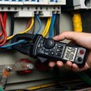 Autojack Digital Clamp Meter AC/DC Current Voltage Multimeter Temp Volt Amp Tester Flashlight