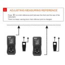 Autojack Handheld Digital Laser Point Distance Meter Tape Range Finder Measure 40m 131ft