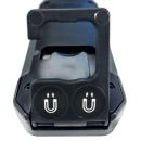 Autojack LED Work Light & Bluetooth Speaker 500lm Rechargeable Magnetic Hanging Hook Portable Lamp