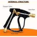Autojack High Pressure Washer Gun 4000PSI with 5 Quick-Connect Nozzles M22-14mm Inlet, 1/4 Inch Outlet