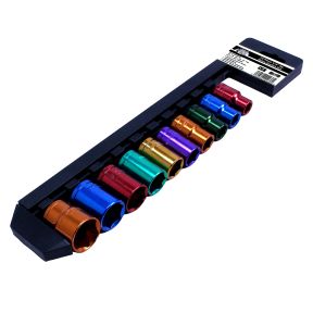 Autojack 1/2 SQ Drive 10pc Metric Professional Socket Set