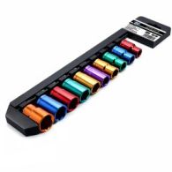 Autojack 1/2 SQ Drive 10pc Metric Professional Socket Set