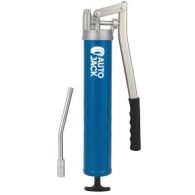 Autojack Heavy Duty Grease Gun, 10,000 PSI Lever Action, Bulk & Cartridge Loading, Air Release Valve, for Automotive, Agricultural, Industrial Use