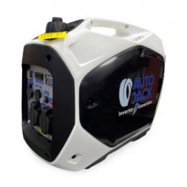 Autojack Petrol Generator Quiet Portable Suitcase Camping Inverter 2200W