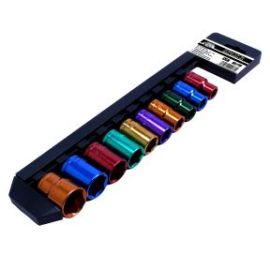Autojack 1/2 SQ Drive 10pc Metric Professional Socket Set