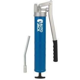 Autojack Heavy Duty Grease Gun, 10,000 PSI Lever Action, Bulk & Cartridge Loading, Air Release Valve, for Automotive, Agricultural, Industrial Use
