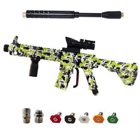 Autojack CAMO High Power 5000 PSI Pressure Washer Gun with Extension Wand, Replica Rifle Inspired Design Includes Telescopic Sight, Quick Release Coupling & M22 Adapter