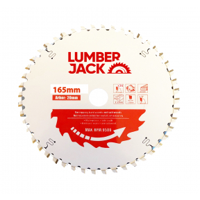 Lumberjack 165mm 36 Tooth Pro Circular Saw Blades 20mm Bore