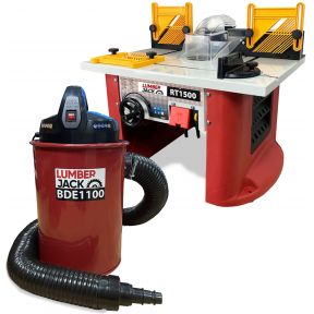Lumberjack Router Table & 50L Dust Extractor
