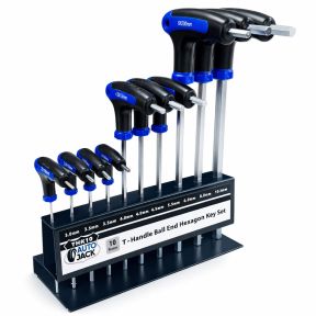 Autojack 10 Piece T-Handle Metric Hex Key Set