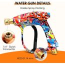 Autojack 4000 PSI High Pressure Stubby Gun + Snow Foam Cannon Lance Bundle