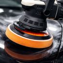 Autojack Professional Dual Action Car Polisher with 6 Variable Speed Settings 125mm 150mm Backing Pads Included