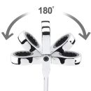 Autojack Metric Double Box End Ratchet Wrench Set 5 Piece Extra Long Flex Head