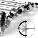 Autojack Metric Double Box End Ratchet Wrench Set 5 Piece Extra Long Flex Head