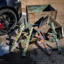 Autojack GRAFFITI High Power 5000 PSI Pressure Washer Gun with Extension Wand, Replica Rifle Inspired Design Includes Telescopic Sight, Quick Release Coupling & M22 Adapter