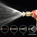Autojack High Pressure Washer Gun 4000PSI with 5 Quick-Connect Nozzles M22-14mm Inlet, 1/4 Inch Outlet