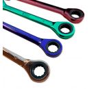 Autojack 12 Piece Multi-coloured Ratchet Spanner Set