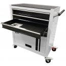 Autojack Portable Tool Trolley Workshop Cabinet with 4 Drawers