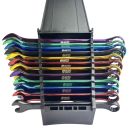 Autojack 12 Piece Multi-coloured Combination Spanner Set