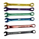 Autojack 12 Piece Multi-coloured Combination Spanner Set