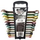 Autojack 12 Piece Multi-coloured Combination Spanner Set