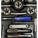 Autojack Metric Tap & Die Set 40 Piece Split Dies Wrench Kit